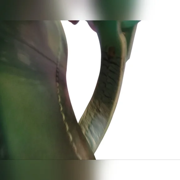 Tory Burch Women's Miller Teal Leather Thong Sandals Sz 7 - Picture 7 of 9